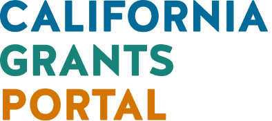 Logo for the California Grants Portal